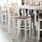 Flash Furniture Antique White Wash Solid Wood Bar Stools, 2PK ES-STBN1-29-WH-2-GG - alternate 10